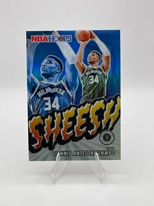 2023-24 Giannis Antetokounmpo - Hoops Premium Stock Sheesh #11 - Silver Prizm - Picture 1 of 2