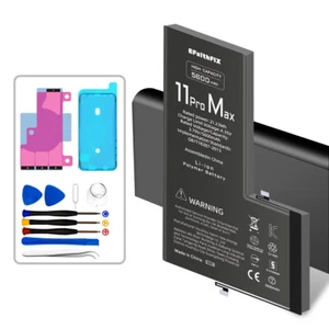 Zestaw baterii do iPhone 11 Pro Max wymiana baterii o dużej pojemności 5600mAh z narzędziami - Zdjęcie 1 z 5