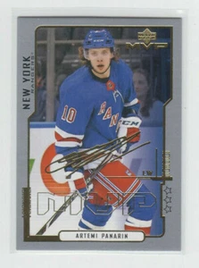 20/21 UD MVP New York Rangers Artemi Panarin 20th Anniversary Tribute card #12 - Picture 1 of 2