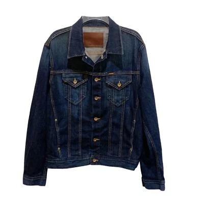 Chaqueta vaquera Big Star 1974 azul camionero abrigo occidental rodeo vaquero talla mediana Foto 1 de 4