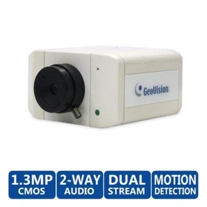 GeoVision GV-BX1300-1F 1.3MP WDR Day/Night IP Security Camera (8mm lens) - Picture 1 of 2