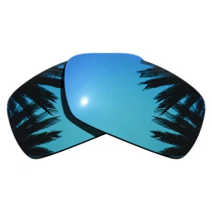 Lentes de repuesto azul hielo espejadas para gafas de sol Oakley Splinter polarizadas - Imagen 1 de 4