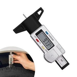Tire Tread Depth Gauge Caliper Tool Measure Tester Digital Truck Car Motorcycle - Picture 1 of 7