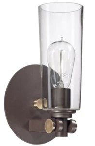 New Quoizel Uptown East Village 11” Tall Wall Sconce Edison Bulb Not Included - Picture 1 of 7