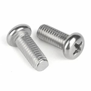 M0.8 M1 M1.2 M1.4 M1.6 M1.7 M2 Phillips Pan Head Screws Bolts Variations Size - Picture 1 of 4