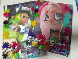 Juego de 2 tipos de manta grande Splatoon Octo Expansion 140x100 cm de Japón - Imagen 1 de 3