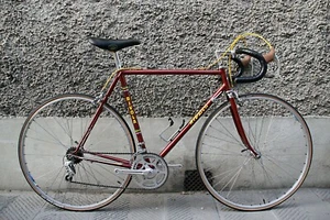 rivola competition shimano 600 italy steel bike eroica vintage eroica columbus - Foto 1 di 12