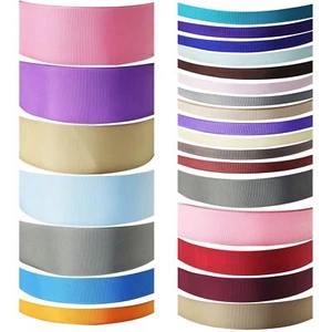 Premium Grosgrain Ribbon In Assorted Sizes and Colours - Picture 1 of 24