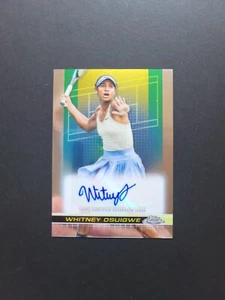 2024 Topps Chrome Auto Whitney Osuigwe #TCA-WOE Rookie Auto RC - Picture 1 of 4