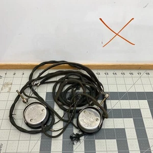 Cuffie auricolari 3000 ohm WLS radio d'epoca ham cb - Foto 1 di 21