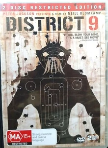 District 9 DVD R4 2 Disc Edition Peter Jackson As New VGC - Picture 1 of 2