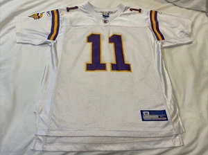 Youth NFL Reebok On Field Minnesota Vikings DAUNTE CULPEPPER JERSEY #11 L 14/16 - Picture 1 of 8