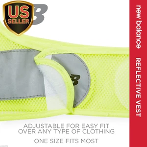 Reflective Vest - Safety Reflector Gear High Visibility Shoulder Straps & Bel... - Picture 1 of 1
