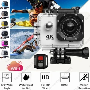 2 Inch Sports Camera DV CAM Bike Motor Cycle Action Helmet 1080P WIFI Waterproof - Picture 1 of 24