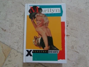 MARILYN MONROE blank personal diary everlasting 1980´s hardcover BOOK Calendar - Picture 1 of 12