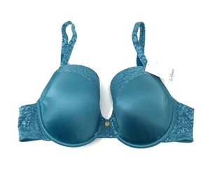 Neu mit Etikett Le Mystere 38C BH Safari Tshirt Plunge Bügel Seaspray blau 9978 neu - Bild 1 von 12