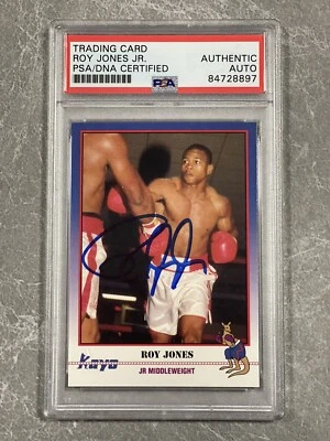 1991 Kayo #116 Roy Jones Jr Signed Rookie Card Autograph RC Auto PSA - Image 1 of 2