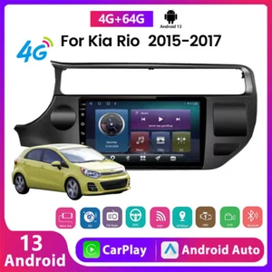 Android 13 Autoradio Wireless CarPlay GPS Kamera Für Kia Rio K3 2015-2017 4+64GB - Bild 1 von 17