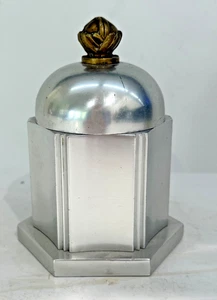 Lurelle Guild For Alcoa Kensington Ware - Art Deco Aluminum Cigarette Box - Picture 1 of 14