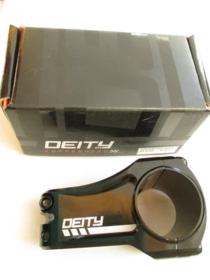 Новый стержень велосипеда Deity Copperhead, черный, длина 35 мм x 50 мм - Изображение 1 из 4