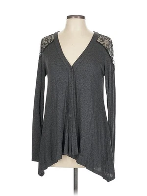 Velvet Women Gray Cardigan L - Image 1 of 4