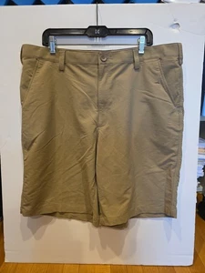 NWOT Sz 40 Under Armour Men's Golf Shorts / Khakis, Flat Front, 10.5" Inseam - Picture 1 of 7