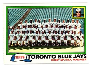 1981 Topps - #674 Toronto Blue Jays Team Bobby Mattick - Picture 1 of 2