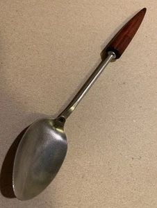 Vintage Androck Edelstahl 9" KUGEL Bakelit Servierlöffel - Made in USA - Bild 1 von 5