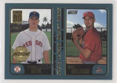 2001 Topps Draft Picks Home Team Advantage Blake Williams Brandon Mims Rookie RC - Image 1 of 2