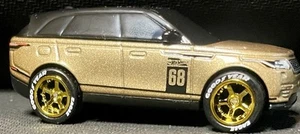 Hot Wheels Range Rover Velar CUSTOM Wheel & Tire Real Riders. Short Card. - Picture 1 of 5