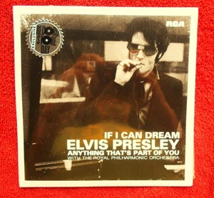 ELVIS PRESLEY IF I CAN DREAM RSD SEALED 45 & PICTURE SLEEVE - Picture 1 of 1