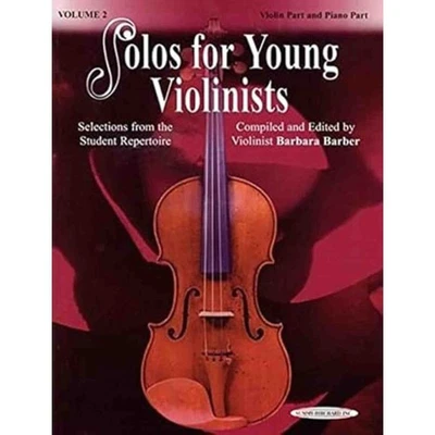Solos For Young Violinists Violin Part And Piano Acc., Volume 2 Selections From - Image 1 of 4