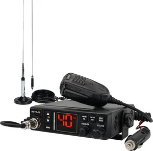 Retevis MB3A CB Radio 40-Channel Dual Mode AM/FM Mobile Radio + MR500 CB Antenna - Picture 1 of 11