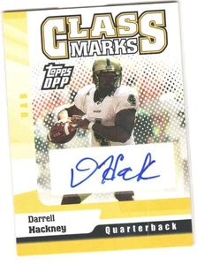 2006 Topps Draft Picks & Prospects Darrell Hackney #CM-DHA Class Marks Auto - Picture 1 of 2