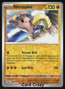 Hitmonlee 106/165 Reverse Holo SV: Scarlet & Violet 151 [Casi Como Nuevo] - Imagen 1 de 1