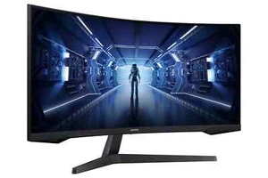 Samsung Odyssey G5 G55T 34" 165Hz WQHD LED Gaming Monitor Curvo - LC34G55TWWPXEN - Foto 1 di 4