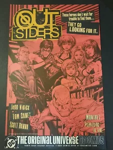 DC Comics OUTSIDERS "These Heroes Don't Wait..." ~ Comic Page PRINT AD 2003 - Picture 1 of 1
