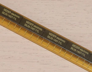 3 Stk. SIL05-1A57-71L : 5V-Reed-Relais, 1x Scließer original von „MEDER“ - Bild 1 von 6