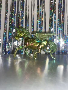 Green Pegasus Christmas Tree Ornament - Picture 1 of 5