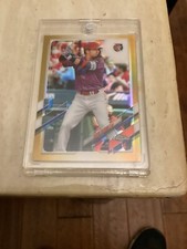 2021 Topps Chrome NPB #139 Seiya Suzuki - Hiroshima Toyo Carp Gold Refractor /50