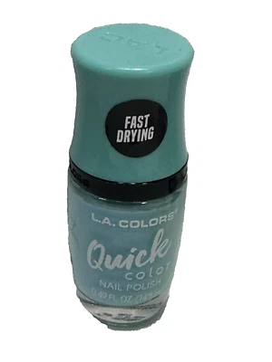 ESMALTE DE UÑAS LA colores secado rápido color CNL 317 AZUL CIELO ÁGIL Foto 1 de 2