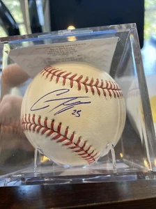 Gleyber Torres New York Yankees Autographed Baseball MLB Authentic/Beckett COA - Picture 1 of 2
