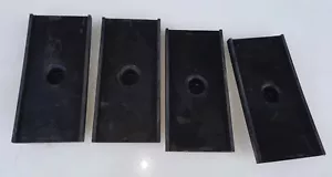 INSULATORS, REAR SPRING MOUNTING, 1952-1959 FORD CARS. 1955-1959 THUNDERBIRD - Picture 1 of 4