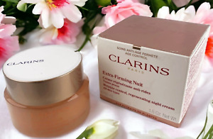 Clarins Extra Firming Nuit Wrinkle Control Regenerating Night Cream 1.6oz SEALED