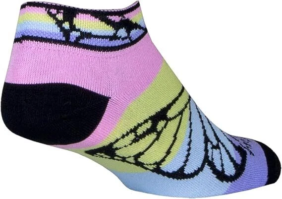 SockGuy Women's 1in Monarch Cycling/Running Socks (Monarch - S/M) - Image 1 of 1