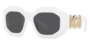 Versace Women's VE4424U-314-87 Fashion 56mm White Sunglasses