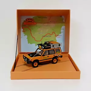 MODELLINO AUTO 1:43 ALMOST REAL LAND ROVER DISCOVERY CAMEL TROPHY 1996 DIE CAST - Foto 1 di 9
