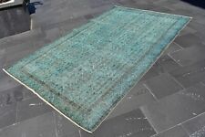 Turkish rug, Area rug, Overdyed rug, Vintage rug, Boho rug, 5.6 x 8.9 ft RL8154