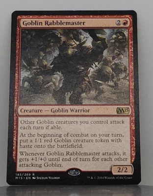 Goblin Rabblemaster - Magic 2015 - M15 - 145/269 - MTG - Image 1 of 2