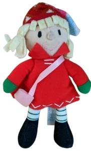 Muñeca de peluche Tesco Chilly Friends Emily trapo Navidad 2011 bebé edredón juguete suave - Imagen 1 de 3